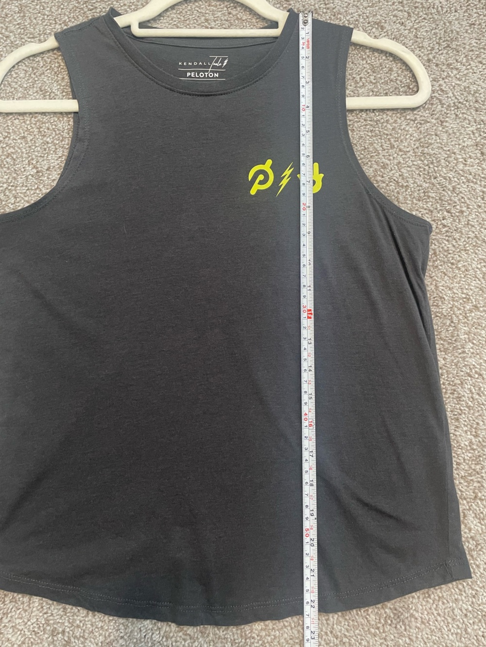 Spiritual Gangster x Kendall Toole Never Knocked Out Gray Muscle Tank Sz S - Picture 4 of 8
